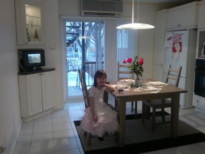 кухня с кариной